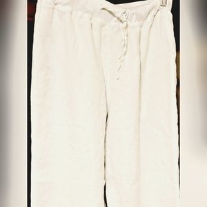 Linen drawstring pants Sz. M